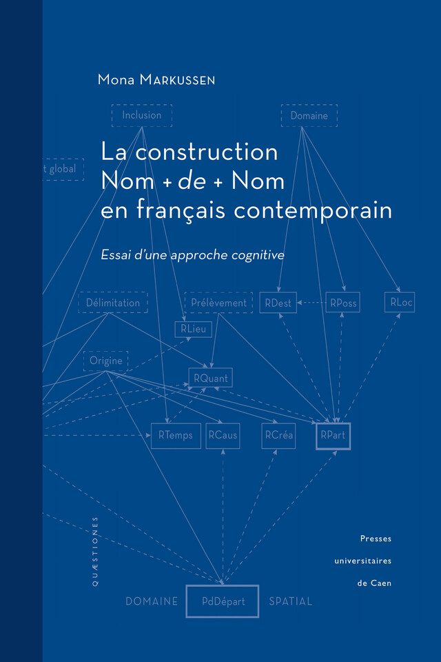 La construction Nom + de + Nom en français contemporain - Mona Markussen - Presses universitaires de Caen