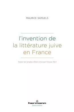 L'invention de la littérature juive en France