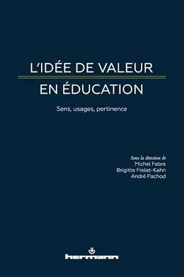 L'idée de valeur en éducation
