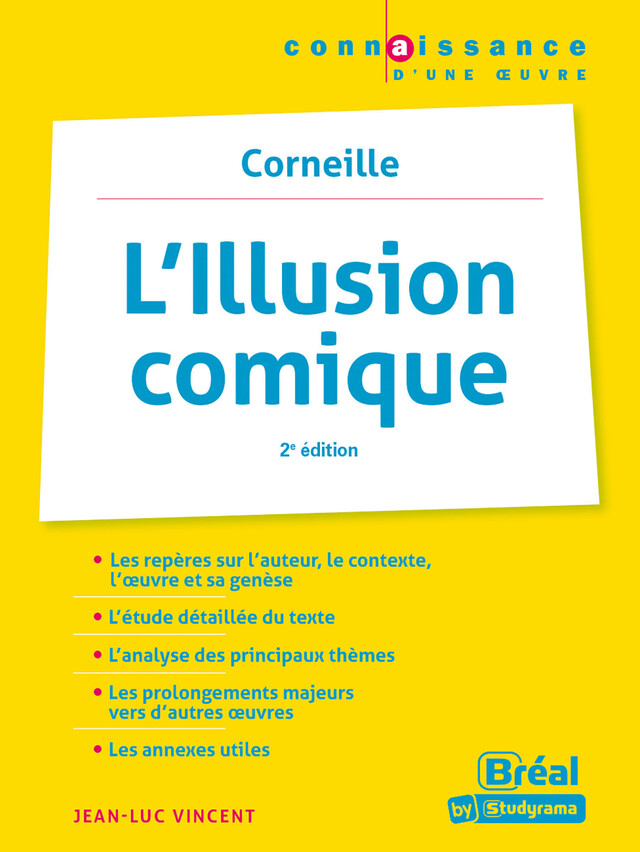 L'illusion comique - Corneille - Jean-Luc Vincent - Bréal