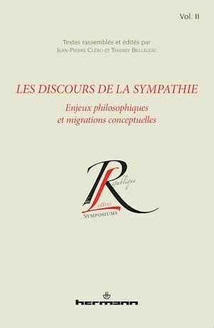 Les discours de la sympathie, Volume 2 - Jean-Pierre Cléro - Hermann