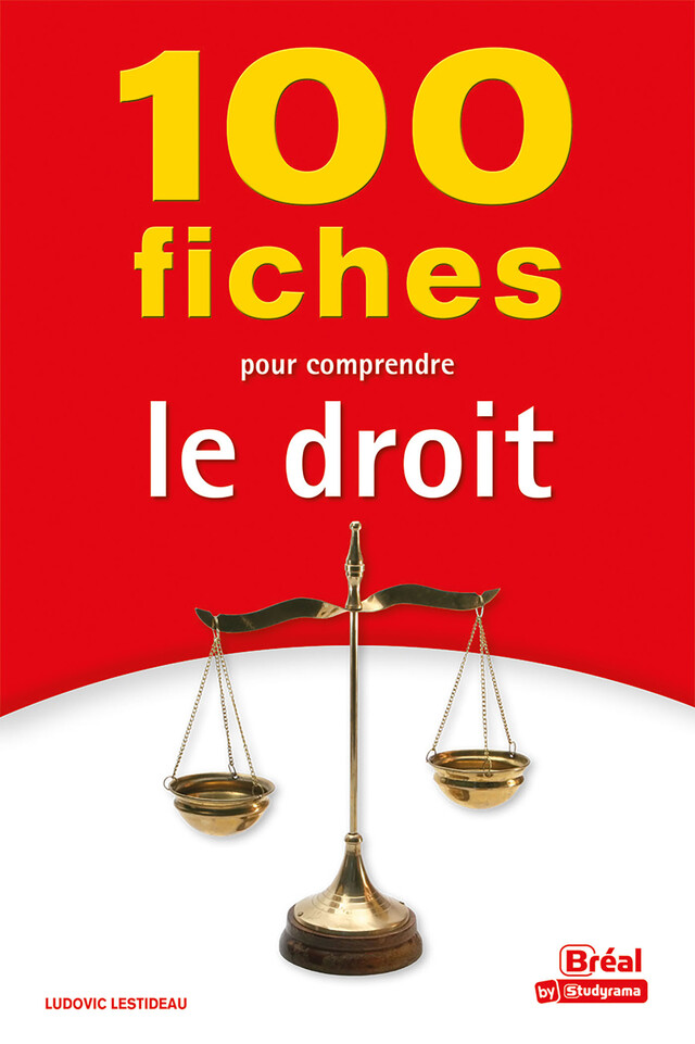 100 fiches pour comprendre le droit - Ludovic Lestideau - Bréal