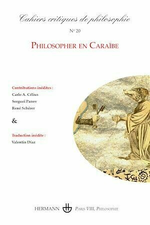 Cahiers critiques de philosophie n° 20 - Bruno Cany - Hermann