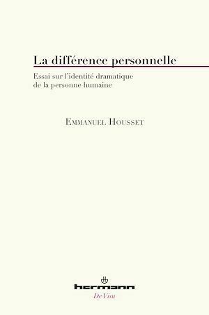 La différence personnelle - Emmanuel Housset - Hermann