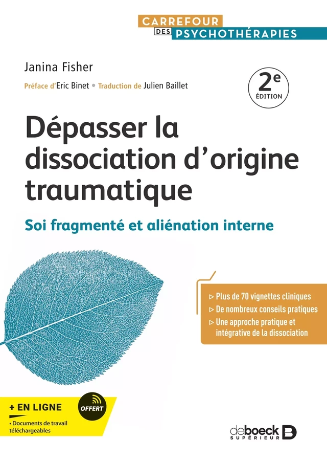 Dépasser la dissociation d'origine traumatique - Janina Fisher - De Boeck Supérieur