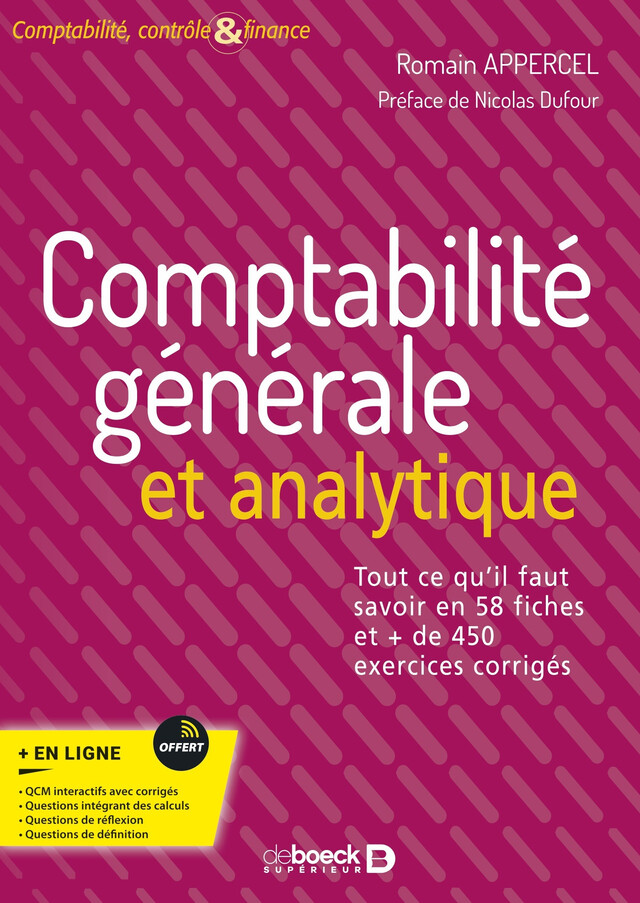 Comptabilité générale et analytique - Romain Appercel - De Boeck Supérieur
