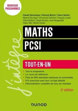 Maths PCSI - 2e éd.