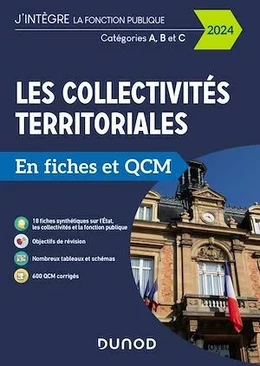 Les collectivités territoriales en fiches et QCM - 2024