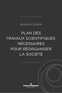 Plan des travaux scientifiques nécessaires pour réorganiser la société