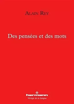 Des pensées et des mots