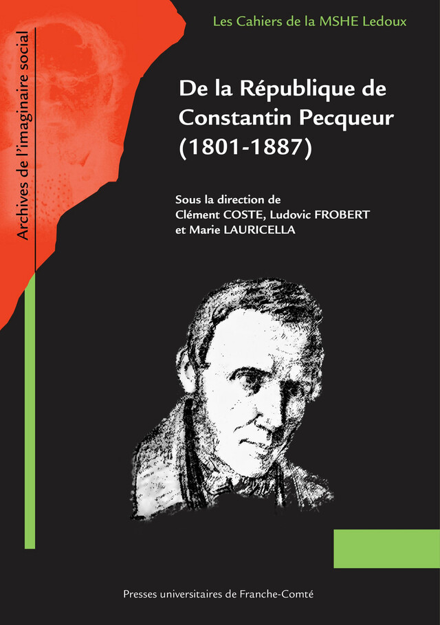 De la République de Constantin Pecqueur (1801-1887) -  - Presses universitaires de Franche-Comté