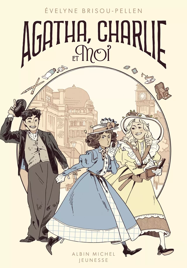 Agatha, Charlie et moi - tome 1 - Évelyne Brisou-Pellen - Albin Michel