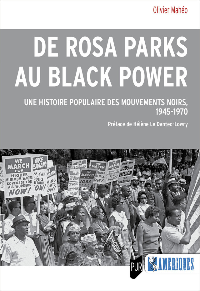 De Rosa Parks au Black Power - Olivier Mahéo - Presses universitaires de Rennes