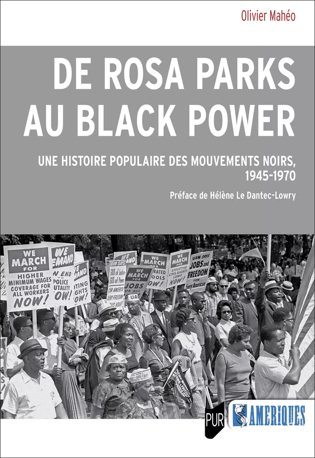 De Rosa Parks au Black Power - Olivier Maheo - Presses universitaires de Rennes