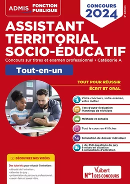 Concours Assistant territorial socio-éducatif - Catégorie A - Tout-en-un