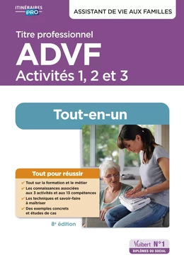 Titre professionnel ADVF - Activités 1 à 3 - Préparation complète pour réussir sa formation