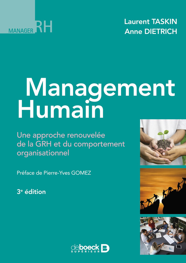 Management humain - Laurent Taskin, Anne Dietrich - De Boeck Supérieur