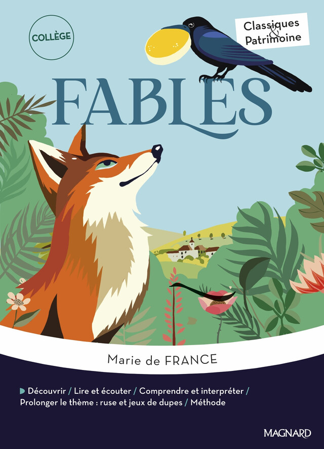 Fables - Classiques et Patrimoine - Romane Yao, Marie de France - Magnard