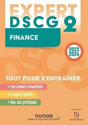 DSCG 2 - Expert - Finance - 2023-2024 - Romaric Duparc, Patricia Poulet, Vincent Houtteville - Dunod