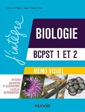 Mémo visuel de Biologie BCPST 1 et 2 - 3e éd. -  Collectif - Dunod