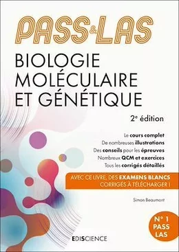 PASS & LAS Biologie moléculaire et Génétique - 2e éd.