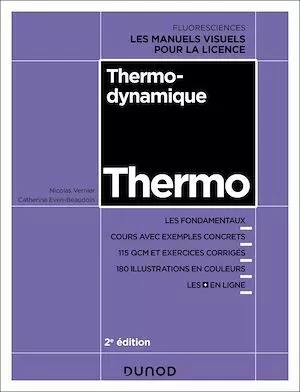 Thermodynamique - 2e éd. - Catherine Even-Beaudoin, Nicolas Vernier - Dunod