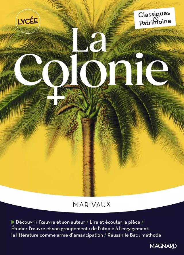 La Colonie - Classiques et Patrimoine - Pierre Marivaux, Pierre Mathieu - Magnard