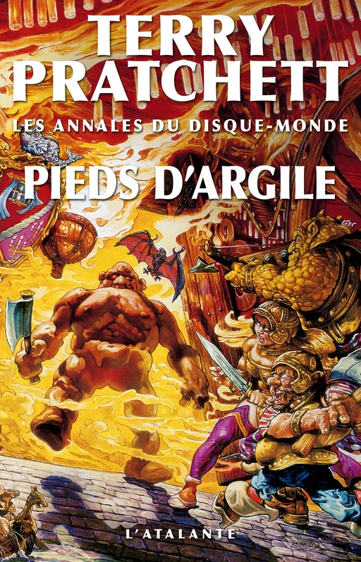 Pieds d'argile - Terry Pratchett - L'Atalante