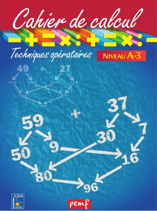 Cahier de calcul cycle 2 niveau 3 - Icem Pedagogie Freinet - PEMF