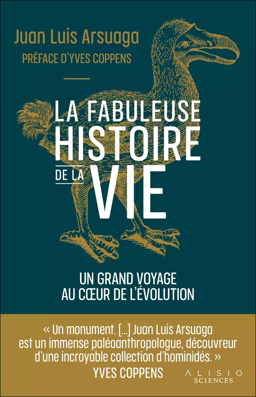 L'histoire de la vie : Un fabuleux voyage au cœur de l'évolution - Juan Luis Arsuaga - Alisio