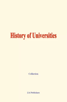 History of Universities