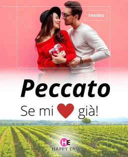 Pecatto, se mi amia già !