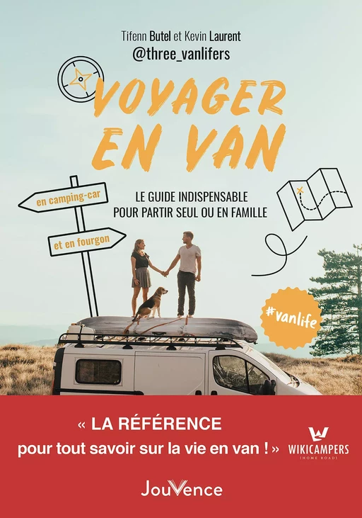 Voyager en van - Tifenn Butel, Kévin Laurent - Éditions Jouvence