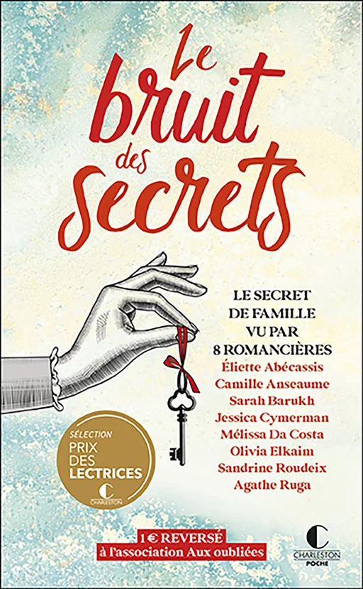 Le bruit des secrets - Eliette Abécassis, Camille Anseaume, Sarah Barukh, Sandrine Roudeix, Melissa Da Costa, Mélissa Da Costa, Agathe Ruga, Olivia Elkaim, Jessica Cymerman - Éditions Charleston