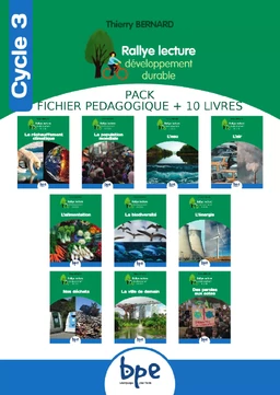 Lot 10 livres + fichiers  CYCLE 3 RALLYE DD