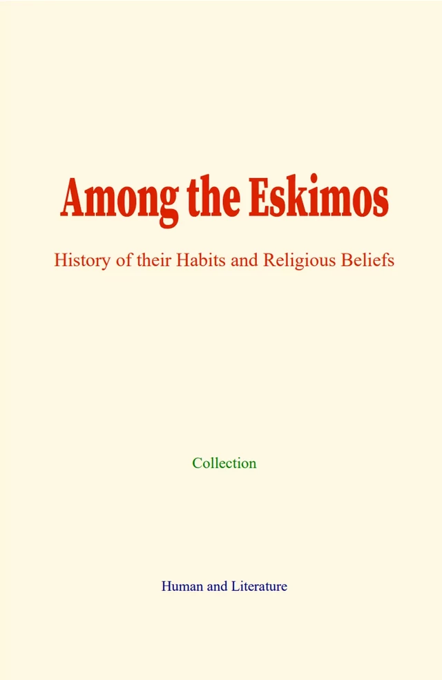 Among the Eskimos -  Collection - Human and Literature Publishing