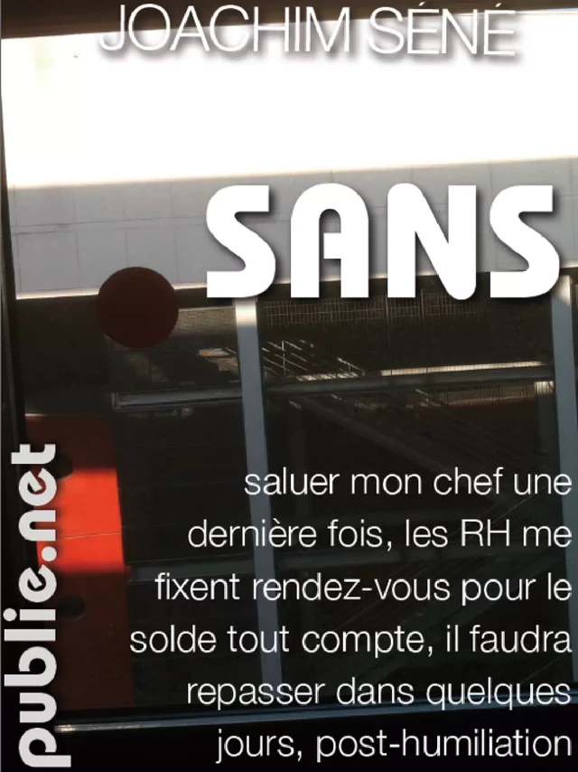 Sans - Joachim Séné - publie.net