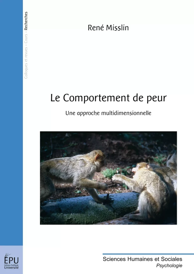 Le Comportement de peur - René Misslin - Publibook