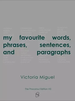 my favourite words, phrases, sentences, and paragraphs