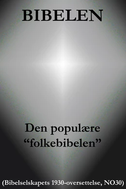 Bibelen - Den populaere "folkebibelen" (Bibelselskapets 1930-oversettelse, NO30)