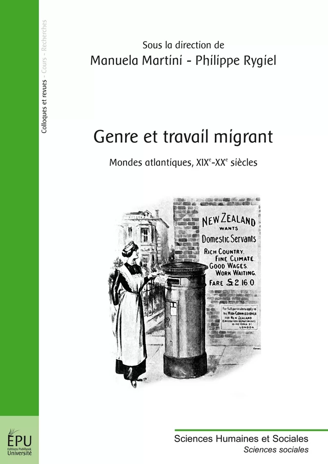 Genre et travail migrant - Philippe Rygiel, Manuela Martini - Publibook