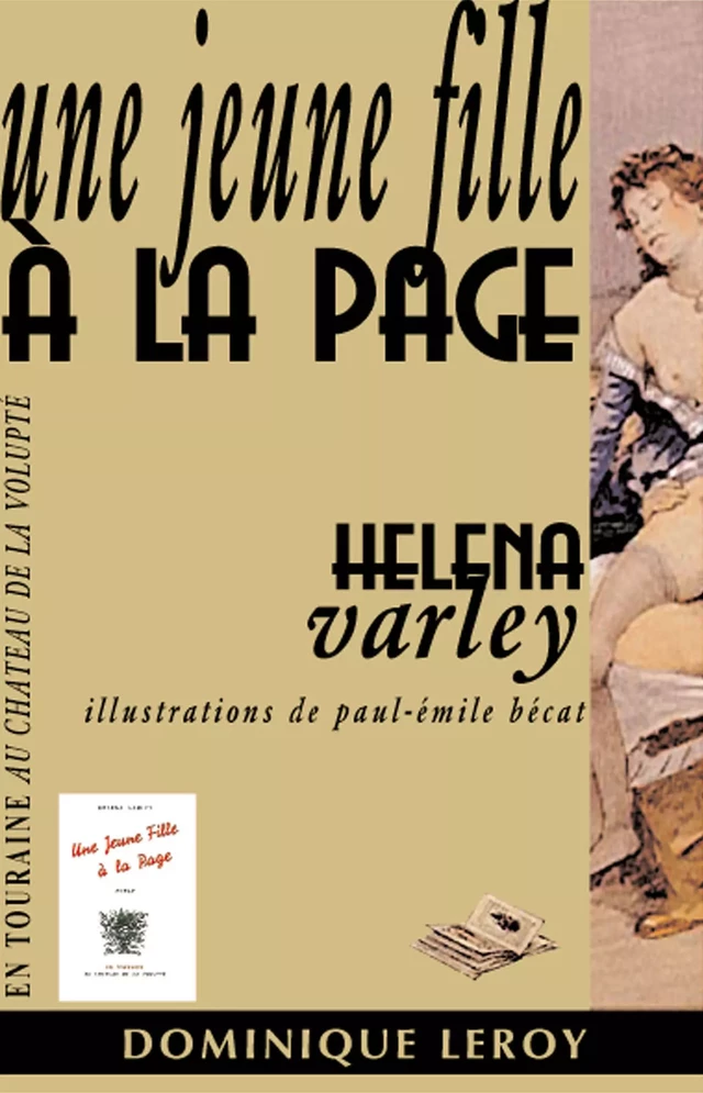 Une jeune fille à la page - Hélène Varley [attribué à Michèle Nicolaï], Michèle Nicolaï - Éditions Dominique Leroy