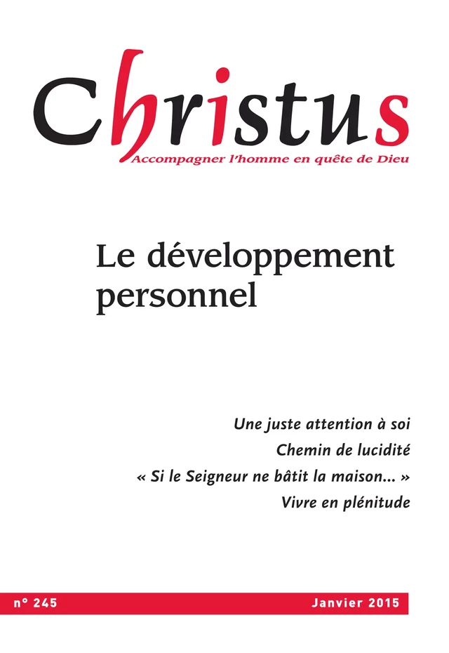 Christus Avril 2015 - N°246 -  Collectif - Christus