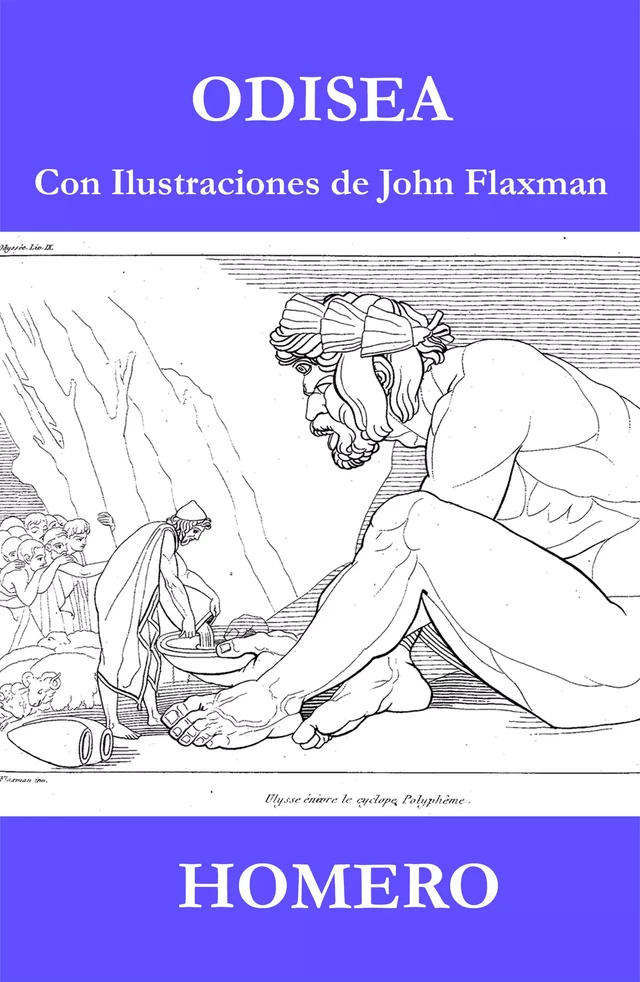 Odisea (Con Ilustraciones de John Flaxman) - Homero Homero - e-artnow