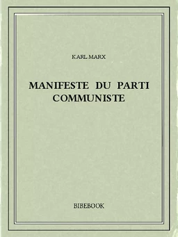 Manifeste du Parti Communiste