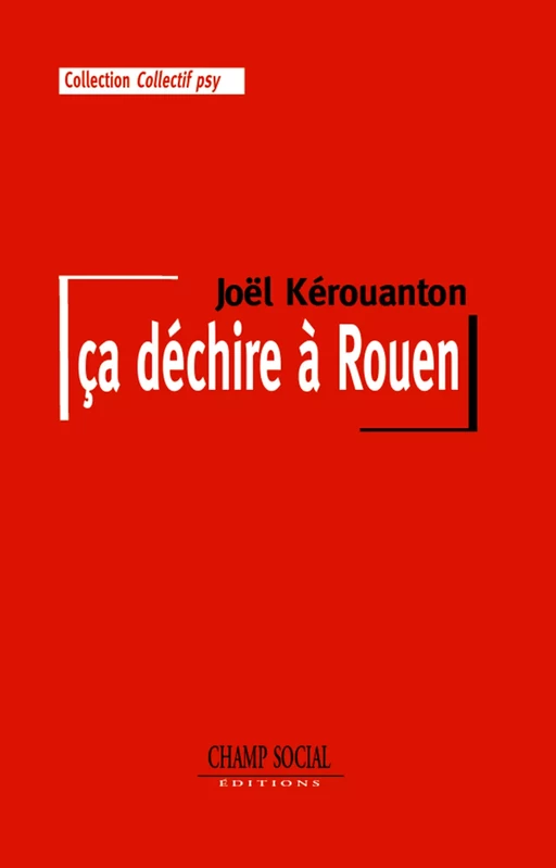 ça déchire à Rouen - Joël Kerouanton - Champ social Editions