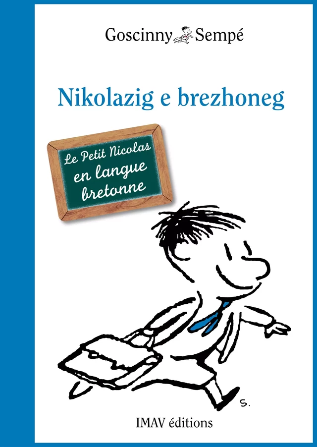 Le Petit Nicolas en breton - René Goscinny, Jean-Jacques Sempé - IMAV éditions