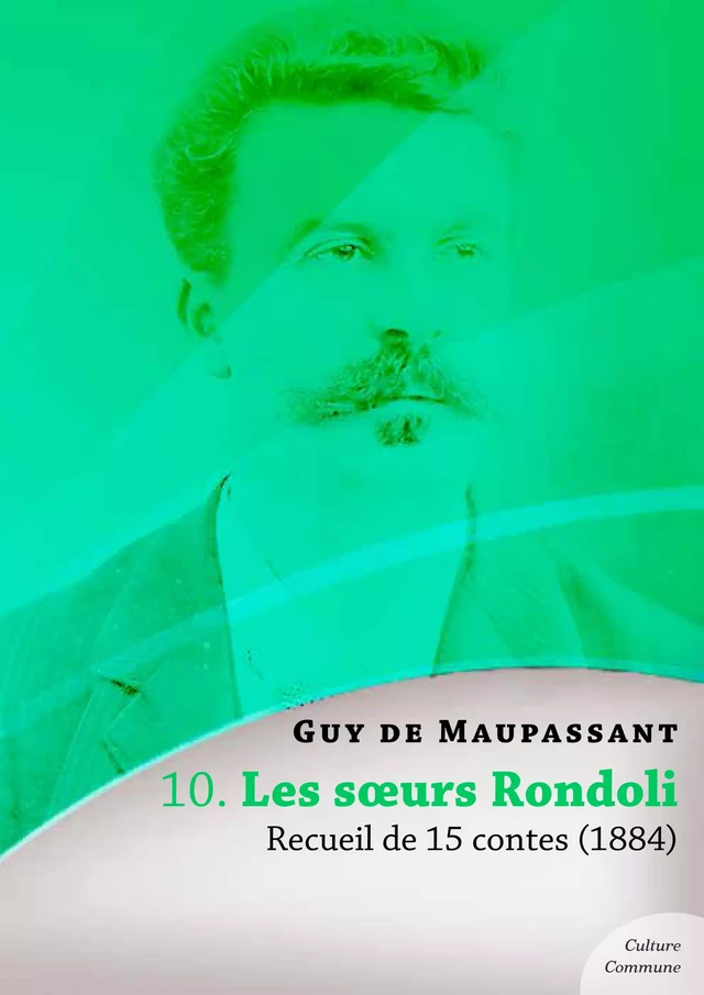 Les sœurs Rondoli, recueil de 15 contes - Guy De Maupassant - Culture commune