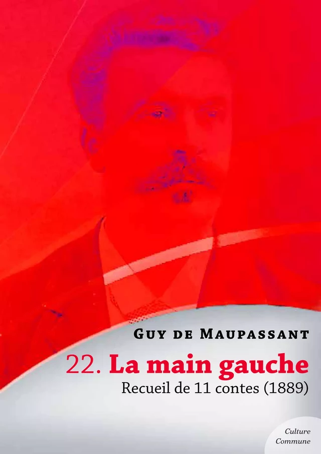 La main gauche, recueil de 11 contes - Guy De Maupassant - Culture commune