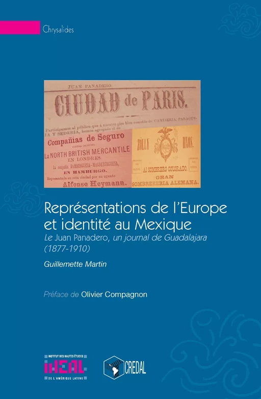 Représentations de l'Europe et identité au Mexique - Guillemette Martin - Éditions de l’IHEAL